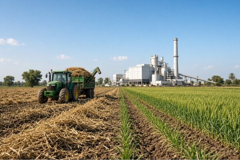 Agricultural residue collection