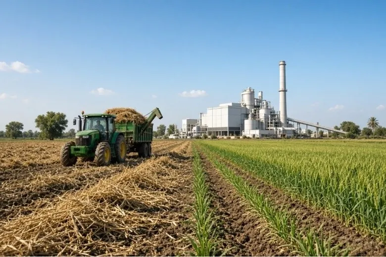 Agricultural residue collection